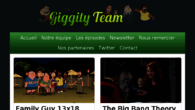 What Giggityteam.fr website looked like in 2015 (8 years ago)