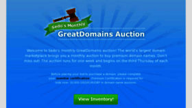 What Greatdomains.com website looked like in 2015 (8 years ago)