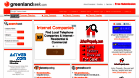 What Greenlandseek.com website looked like in 2015 (8 years ago)