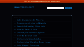 What Gwamjobs.com website looked like in 2015 (8 years ago)