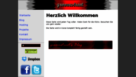 What Groovestreet.de website looked like in 2015 (8 years ago)