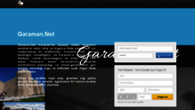 What Garaman.net website looked like in 2015 (8 years ago)