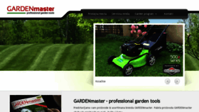 What Gardenmaster.rs website looked like in 2015 (8 years ago)