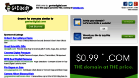 What Geeksdigital.com website looked like in 2015 (8 years ago)
