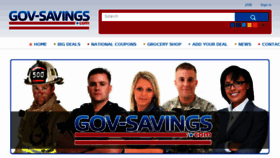 What Gov-savings.com website looked like in 2015 (8 years ago)