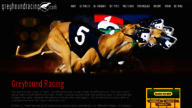 What Greyhoundrace.com website looked like in 2015 (8 years ago)
