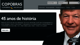 What Grupocopobras.com.br website looked like in 2015 (8 years ago)