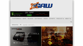What Gamerassaultweekly.com website looked like in 2015 (8 years ago)