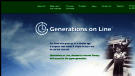 What Generationsonline.com website looked like in 2015 (8 years ago)