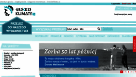 What Greckieklimaty.pl website looked like in 2015 (8 years ago)