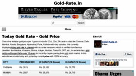 What Gold-rate.in website looked like in 2015 (8 years ago)