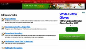 What Gloves.com.au website looked like in 2015 (8 years ago)