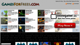 What Gamesforfrees.com website looked like in 2015 (8 years ago)