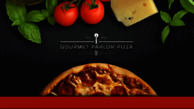 What Gourmetparlorpizza.com website looked like in 2015 (8 years ago)