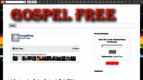 What Gospelfree.net website looked like in 2015 (8 years ago)