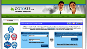 What Gotosee.co.uk website looked like in 2015 (8 years ago)