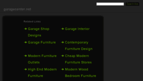 What Garagecenter.net website looked like in 2015 (8 years ago)
