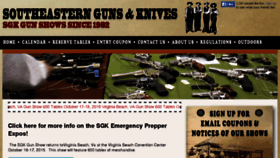 What Guns-knives.com website looked like in 2015 (8 years ago)