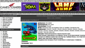 What Games4gamers.ru website looked like in 2015 (8 years ago)
