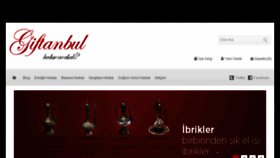 What Giftanbul.com website looked like in 2015 (8 years ago)
