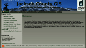 What Gis.jacksoncounty.org website looked like in 2015 (8 years ago)