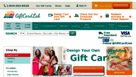 What Giftcard.com website looked like in 2015 (8 years ago)