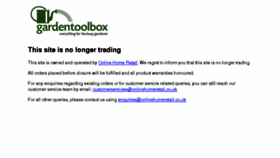 What Gardentoolbox.co.uk website looked like in 2015 (8 years ago)