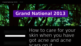 What Grandnational2013.com website looked like in 2015 (8 years ago)