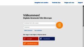 What Gleerupsportal.se website looked like in 2015 (8 years ago)