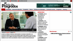 What Guiadeposgrados.com website looked like in 2015 (8 years ago)