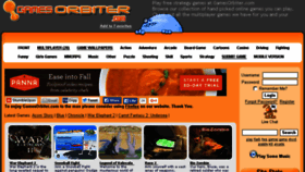What Gamesorbiter.com website looked like in 2015 (8 years ago)