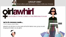 What Girlawhirl.com website looked like in 2015 (8 years ago)