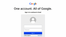 What Googlemail.com website looked like in 2015 (8 years ago)