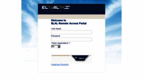 What Goto.elal.co.il website looked like in 2015 (8 years ago)