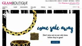 What Glamboutique.com website looked like in 2015 (8 years ago)