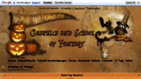 What Graphics-and-school-of-fantasy.de website looked like in 2015 (8 years ago)