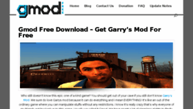 What Gmod-free.com website looked like in 2015 (8 years ago)