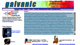 What Galvanic.us website looked like in 2015 (8 years ago)