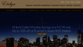 What Gershwinhotel.com website looked like in 2015 (8 years ago)