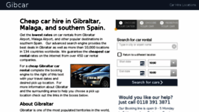 What Gibcar.com website looked like in 2015 (8 years ago)