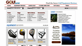 What Golfsumer.com website looked like in 2015 (9 years ago)