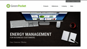 What Greenpocket.de website looked like in 2015 (8 years ago)