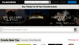 What Groovetickets.com website looked like in 2015 (8 years ago)