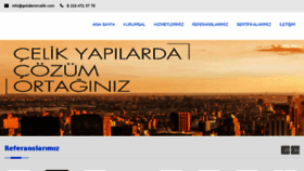 What Gokdemircelik.com website looked like in 2015 (8 years ago)