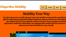 What Gingerboxmobility.com website looked like in 2015 (8 years ago)