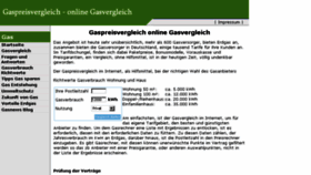 What Gaspreisvergleich-online.com website looked like in 2015 (8 years ago)