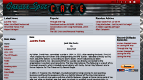 What Greasespotcafe.com website looked like in 2015 (8 years ago)