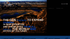 What Globalgeopark.org website looked like in 2015 (9 years ago)