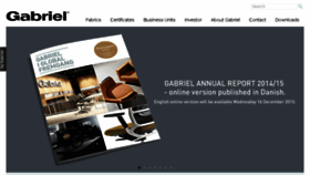 What Gabriel.dk website looked like in 2015 (8 years ago)