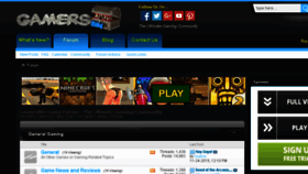 What Gamersbin.com website looked like in 2015 (8 years ago)
